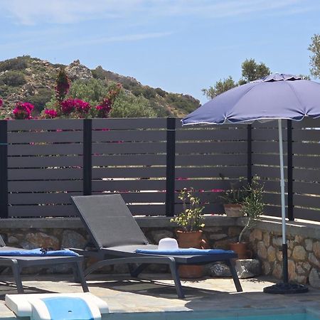 Villa Mavri Ruhige Private Pool Villa, Meerblick Agia Paraskevi  Exterior photo